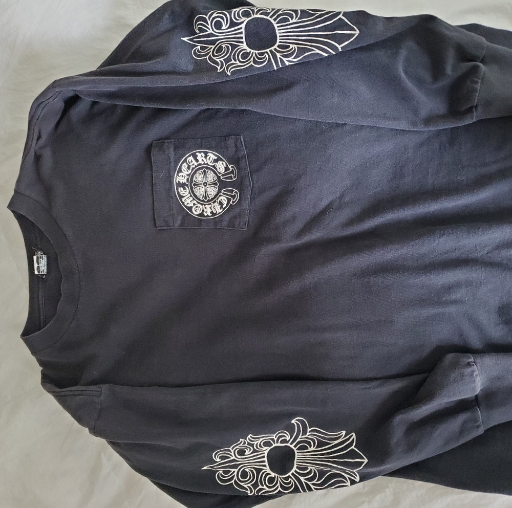 ℂ𝕙𝕣𝕠𝕞𝕖 𝕙𝕖𝕒𝕣𝕥𝕤 New York long sleeve